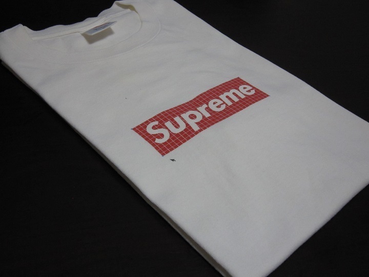 supreme grid tee